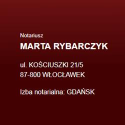 Kancelaria Notarialna Notariusz Marta Rybarczyk, Włocławek godziny otwarcia