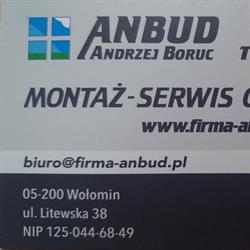 ANDRZEJ GRZEGORZ BORUC A N B U D, Wołomin godziny otwarcia