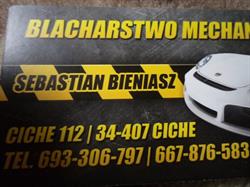 Sebastian Bieniasz AUTO-SERWIS, Ciche k. Czarnego Dunajca godziny otwarcia