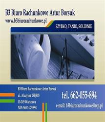 B 3 Biuro Rachunkowe Artur Borsuk, Warszawa godziny otwarcia