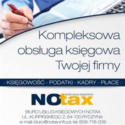 BIURO USŁUG KSIĘGOWYCH NOTAX PRZEMYSŁAW NOWAK, Rydzyna godziny otwarcia