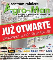 CENTRUM ROLNICZE AGRO, Prudnik godziny otwarcia