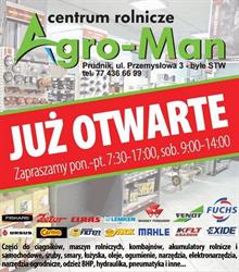 CENTRUM ROLNICZE AGRO, Prudnik godziny otwarcia