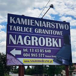 Bieda Roman Kamieniarstwo Nagrobki Granitowe, Blizne godziny otwarcia