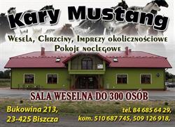 KARY MUSTANG AGROTURYSTYKA WIEJSKA, Biszcza godziny otwarcia