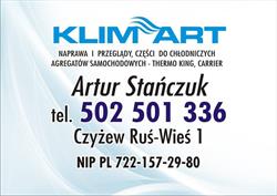 KLIM ART CHŁODNICTWO KLIMATYZACJA MECHANIKA POJAZDÓW SAMOCHODOWYCH, Czyżew-Osada godziny otwarcia