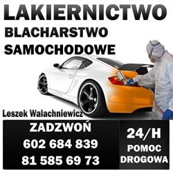 WALACHNIEWICZ LESZEK Lakiernictwo Pojazdowe, Trawniki godziny otwarcia