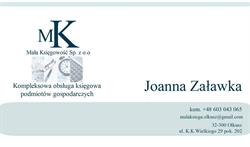 MAŁA KSIĘGOWOŚĆ SP Z O O, Olkusz godziny otwarcia