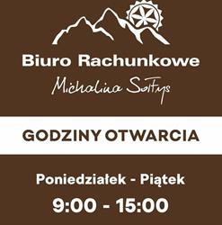 MICHALINA SOŁTYS BIURO RACHUNKOWE, Czarna Góra godziny otwarcia