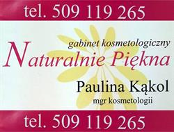 NATURALNIE PIĘKNA GABINET KOSMETOLOGICZNY MGR KOSMETOLOGII PAULINA KĄKOL, Głogów godziny otwarcia
