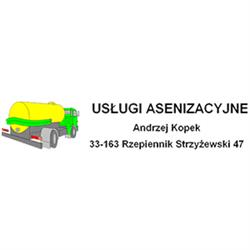 Usługi Asenizacyjne Andrzej KOPEK ASENIZACJA wywóz nieczystości płynnych opróżnianie szamb, Rzepiennik Strzyżewski godziny otwarcia