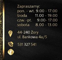 ATELIER FRYZJERSKO KOSMETYCZNE DEGGER JUSTYNA WITALIS, Żory godziny otwarcia