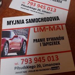 LIM MAT MYJNIA SAMOCHODOWA KINGA JANIK, Limanowa godziny otwarcia