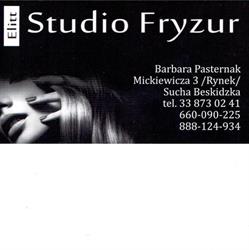 STUDIO FRYZUR ELITT Barbara Pasternak, Sucha Beskidzka godziny otwarcia