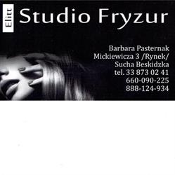 STUDIO FRYZUR ELITT Barbara Pasternak, Sucha Beskidzka godziny otwarcia