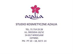 STUDIO KOSMETYCZNE AZALIA ALINA GOLEMIEC, Wrocław godziny otwarcia