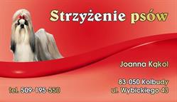 STRZYŻENIE PSÓW PAWEŁ KĄKOL, Kolbudy godziny otwarcia