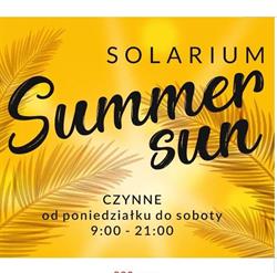 Summer Sun solarium Justyna Gaińska, Grajewo godziny otwarcia