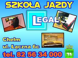SZKOŁA JAZDY LEGAL MAŁGORZATA LEGIEĆ, Chełm godziny otwarcia