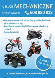 USŁUGI MECHANICZNE, Czernikowo godziny otwarcia