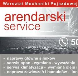 WARSZTAT MECHANIKI POJAZDOWEJ ADAM ARENDARSKI, Rudnik godziny otwarcia