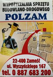 WYPOŻYCZALNIA POLZAM, Zamość godziny otwarcia