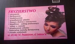 Gosia. Zakład fryzjersko - kosmetyczny, Przeźmierowo godziny otwarcia