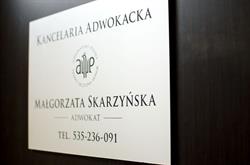 ADWOKAT MAŁGORZATA SKARZYŃSKA KANCELARIA ADWOKACKA, Warszawa godziny otwarcia