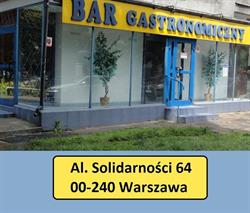 BAR GASTRONOMICZNY, Warszawa godziny otwarcia