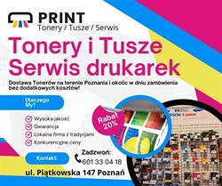 Print - Tonery i Tusze w Poznaniu, Poznań godziny otwarcia