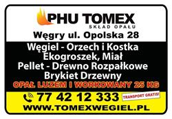 pelletopole.pl pellet ekogroszek węgiel PHU TOMEX, Węgry godziny otwarcia
