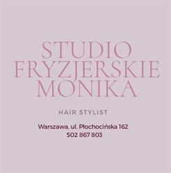 MONIKA Studio Fryzjerskie Monika Dubiel, Warszawa godziny otwarcia