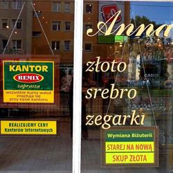Sklep Jubilerski ANNA, Elbląg godziny otwarcia
