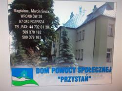 Dom Pomocy Społecznej "Przystań", Rozprza godziny otwarcia