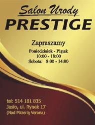 Salon Urody "Prestige", Jasło godziny otwarcia