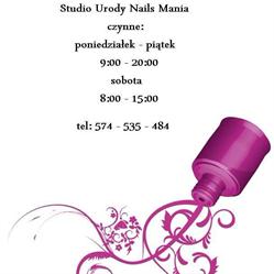 Studio Urody Nails Mania, Nowy Dwór Mazowiecki godziny otwarcia