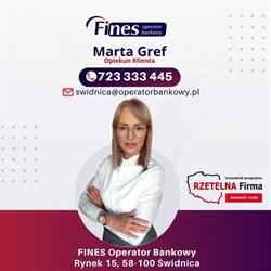 Fines Operator Bankowy, Świdnica godziny otwarcia