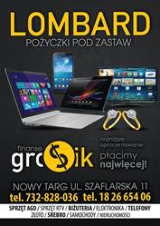 Grosik Finanse, Nowy Targ godziny otwarcia