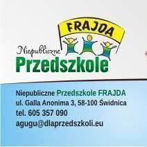 Niepubliczne Przedszkole FRAJDA, Świdnica godziny otwarcia