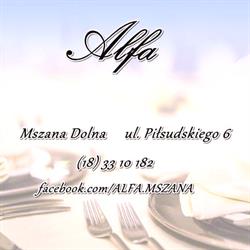 Alfa - Lubogoszcz, Mszana Dolna godziny otwarcia