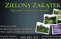 Zielony Zakątek, Ustronie Morskie godziny otwarcia