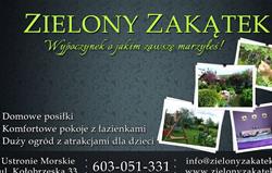 Zielony Zakątek, Ustronie Morskie godziny otwarcia