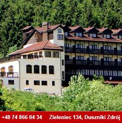 Hotel Zieleniec, Duszniki-Zdrój godziny otwarcia
