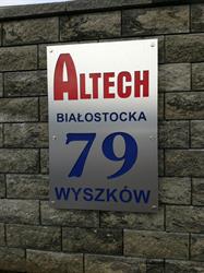 Altech. PHU. Wyszyński A., Wyszków godziny otwarcia