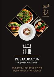 City Club Restauracja & Kręgielnia, Kętrzyn godziny otwarcia