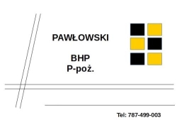 Pawłowski BHP p-poż. Igor Pawłowski, Sosnowiec - godziny otwarcia
