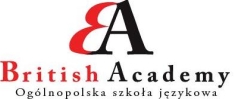 British Academy więcej niż szkoła, Łomża godziny otwarcia