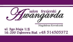 SALON FRYZJERSKI "AWANGARDA" Magdalena Kowalczuk, Dąbrowa Białostocka godziny otwarcia