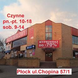 Domar, Płock godziny otwarcia