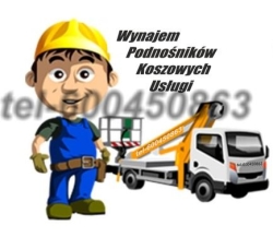 Wynajem Podnośników Koszowych, 18m, 21m, 25m, 31m,, Pruszków godziny otwarcia